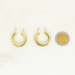 CIRCLE SMALL HOOPS