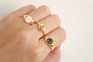 Anillo Smiley Ajustable