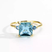 Cargar imagen en el visor de la galería, Anillo Azul Dorado
